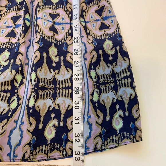 Tibi 100% Silk Sleeveless Blue Purple Casual Summer Dress Size 2 - Picture 11 of 11